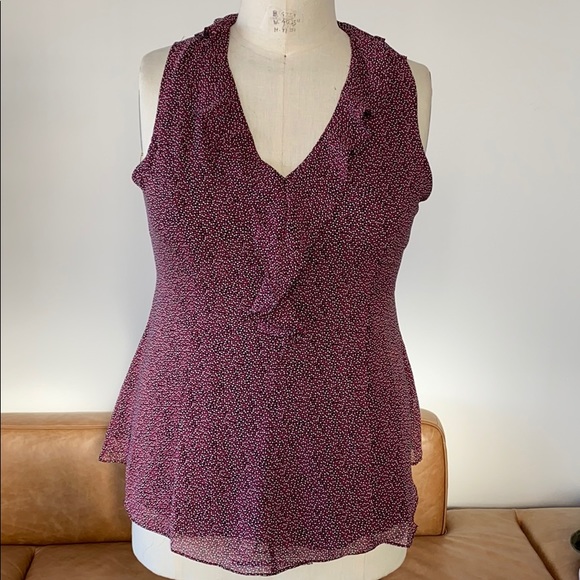 Marybelle Tops - Sleeveless Fuschia Top